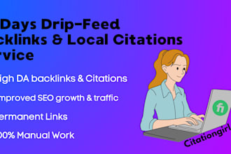 provide monthly drip feed SEO service to boost business ranking
