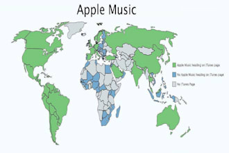 do organic apple promotions for your playlist worldwide