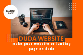 make website or landing page on duda