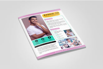 design blogger one sheet, press kit, media kit, epk
