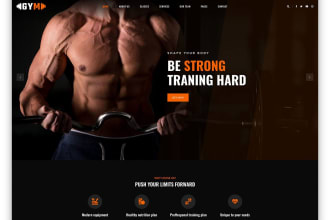 create a stunning gym website for your business in wordpress