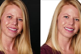 do headshot retouch , skin retouching , retouch quickly
