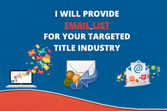 collect niche email targeted list for email marketing