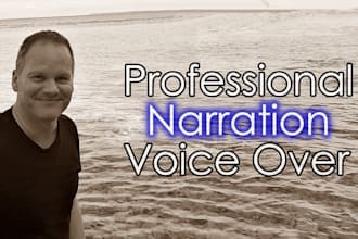 record a narration voice over for your video