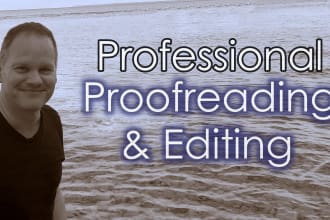 proofread and edit your stories and scripts