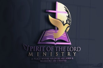 design an astonishing church or ministry logo design for you
