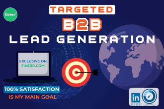 do targeted b2b lead generation, targeted list and enrichment