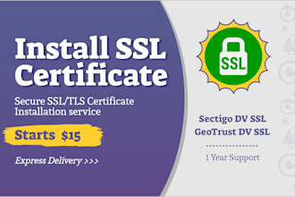 install ssl certificate https for wordpress website security