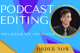 edit, repair, and mix your podcast audio
