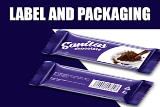 package label print design