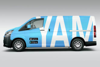 design your awesome business vans modification of color