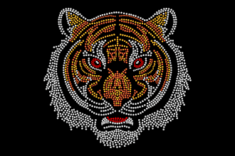 make luxury rhinestone template for tshirt