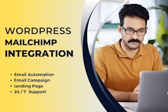 create email marketing setup using mailchimp