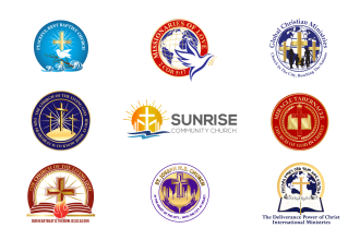 do religious, modern, church, ministry and minimalist  logo