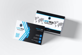 design a professional business luxury visiting card
