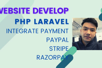 integrate razorpay, paypal, stripe payment gateway