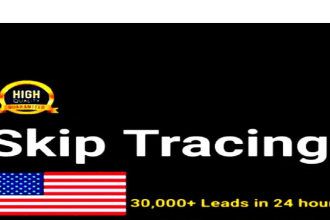 do real estate skip tracing and llc services by tloxp with in 24 hours