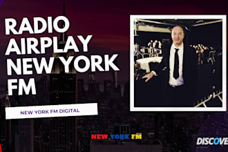 do a radio airplay promotion to new york fm digital radio