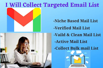 provide you verify and clean targeted email list