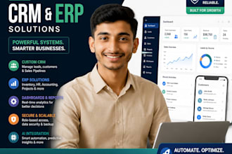 create CRM and erp for your business