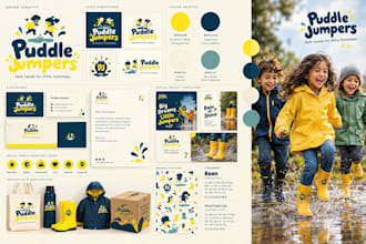 design a luxury logo branding with complete brand identity