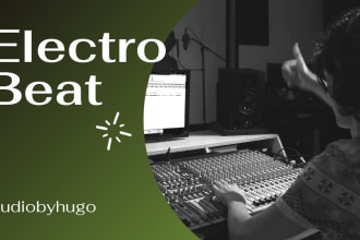 produce a custom hip hop, trap or electro beat for you