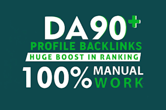 make high da profile dofollow manual SEO backlinks