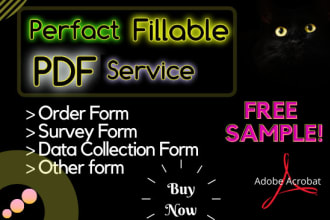 interactive,fillable invoice,pdf form convert ms,word,image,jpg,png to pdf,word