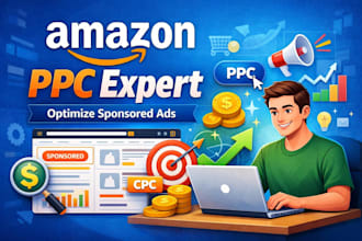 amazon PPC campaign setup management, amazon sponsored ads specialist