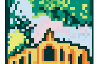 create custom pixel art portrait from your photo