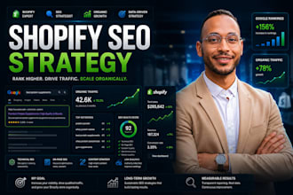build and optimize SEO strategy for shopify brands