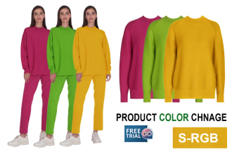 change color of product in photoshop