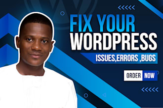 fix wordpress or woocommerce issues, bugs, and errors