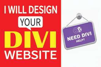 fix divi issues or design wordpress website with divi theme