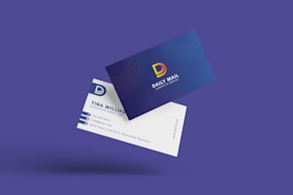 design a professional business card or stationery