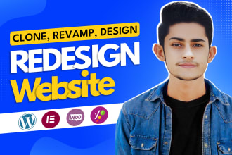 design, redesign, clone, revamp or customize wordpress website