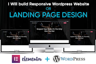 build a modern responsive wordpress website