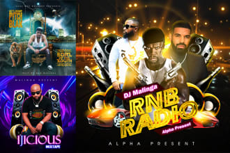design attractive mixtape covers and albums
