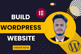 design redesign revamp or customize wordpress website development elementor pro