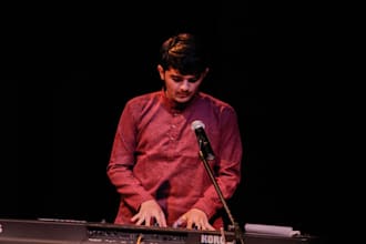add piano, synth, strings and bass tracks to your song