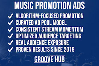 do music promotion for algorithmic playlist growth