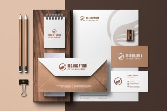 design logo envelope business card and stationery