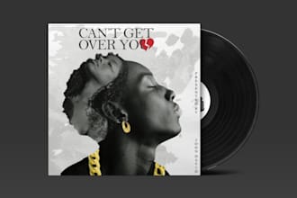 design album or single cover or music art work