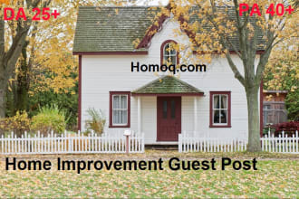 do guest post on a 25 da home improvement site