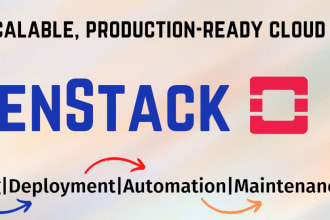 setup openstack and write heat templates for dev and prod