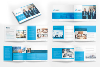 design professional brochure, business profile, booklet