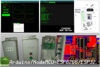 help you in arduino esp8266 esp32 nodemcu and iot project