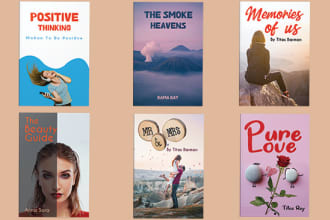 do kindle book cover and fantasy book cover design