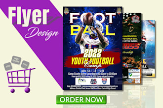 sports party easter business flyer brochure poster postcard