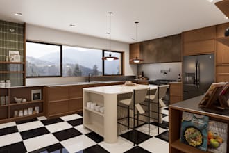 create stunning kitchen designs in 3d